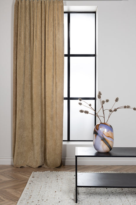 Elma Vorhang - sand/Polyester - Vorhänge - ALVAHOME