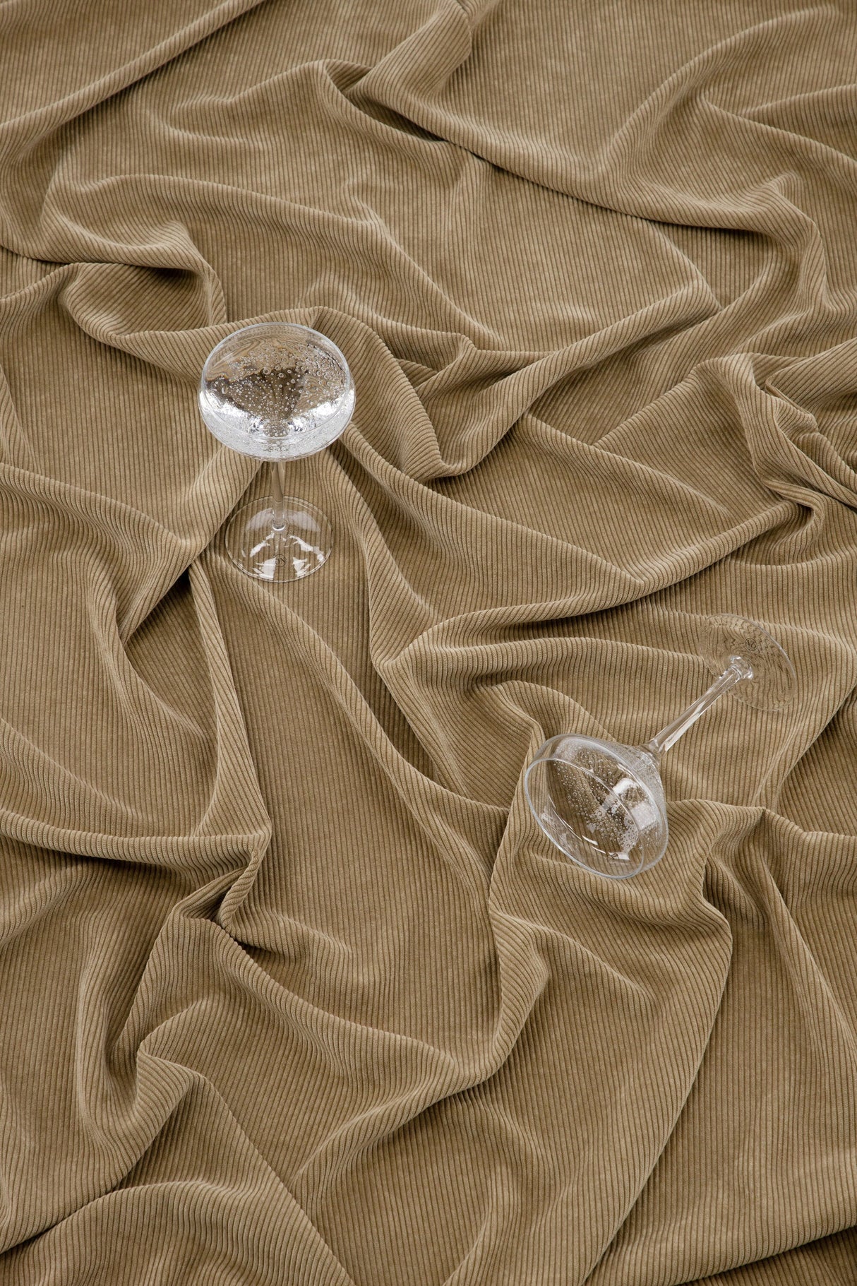 Elma Vorhang - sand/Polyester - Vorhänge - ALVAHOME