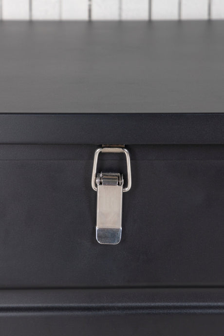Elsa Kissenbox - schwarz/Aluminum - Kissenboxen - ALVAHOME