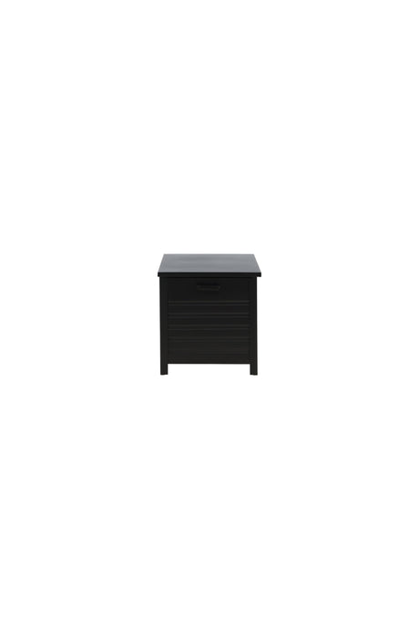 Elsa Kissenbox - schwarz/Aluminum - Kissenboxen - ALVAHOME