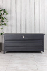 Elsa Kissenbox - schwarz/Aluminum - Kissenboxen - ALVAHOME