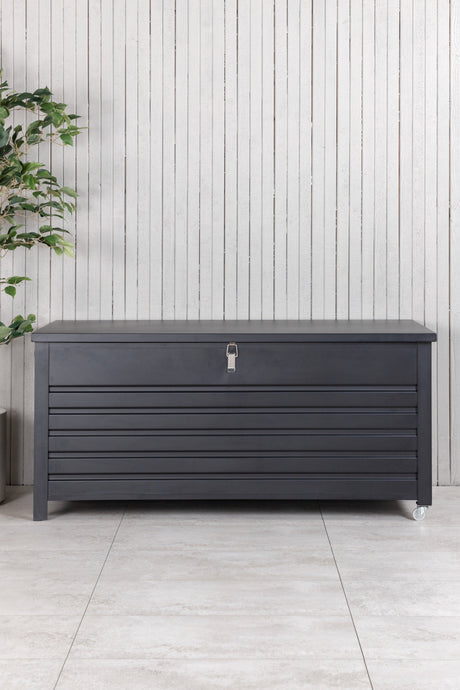 Elsa Kissenbox - schwarz/Aluminum - Kissenboxen - ALVAHOME