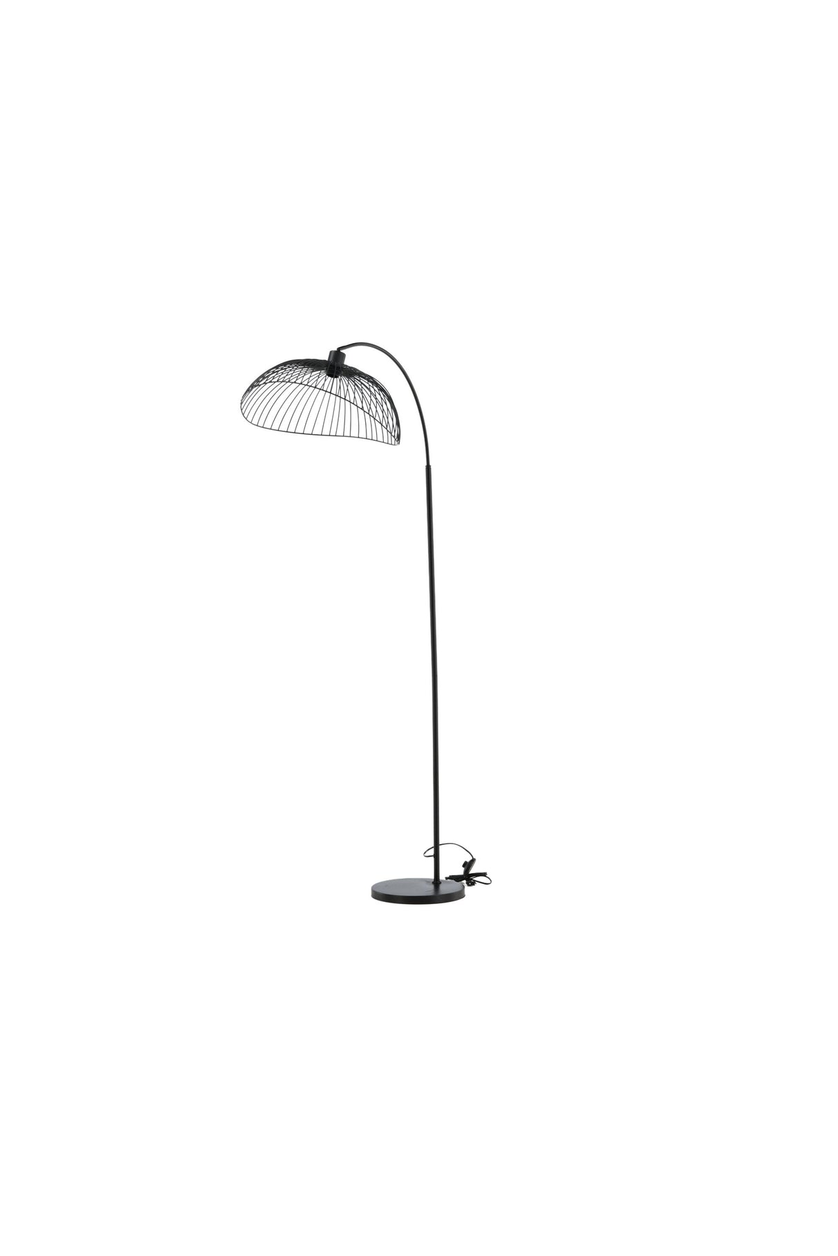 Elsa Stehlampe - schwarz/Stahl - Stehlampen - ALVAHOME