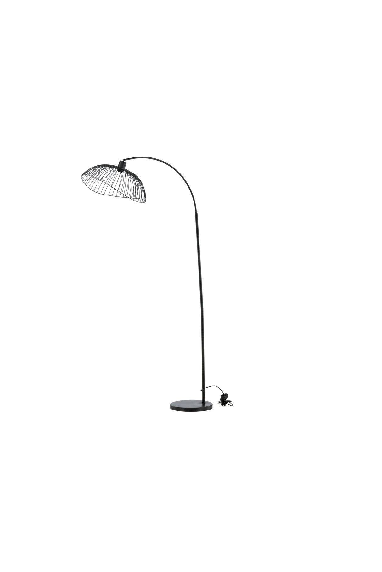 Elsa Stehlampe - schwarz/Stahl - Stehlampen - ALVAHOME