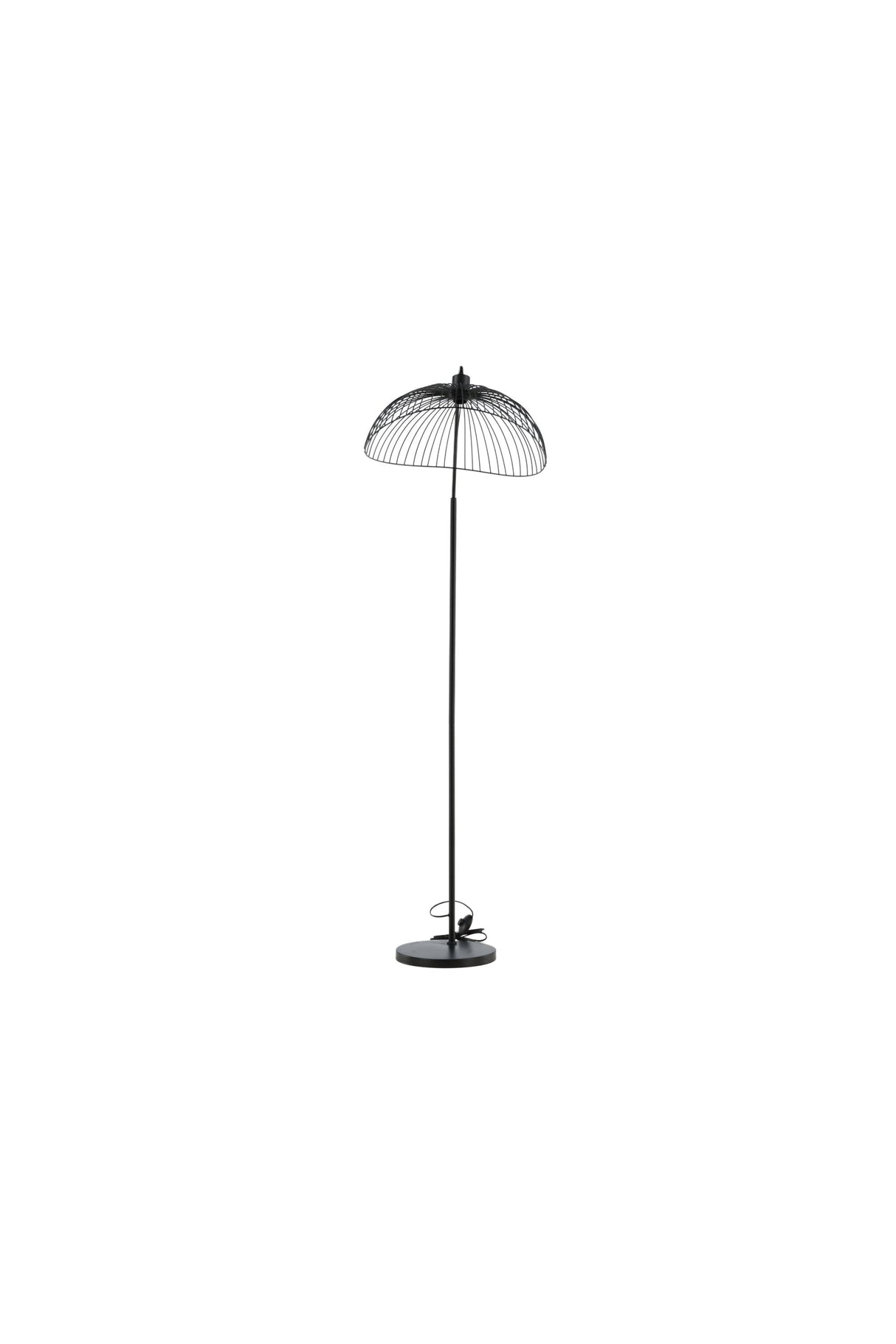 Elsa Stehlampe - schwarz/Stahl - Stehlampen - ALVAHOME