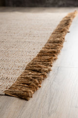 Emilio Wohnzimmerteppich - off - white/Jute - Wohnzimmerteppiche - ALVAHOME