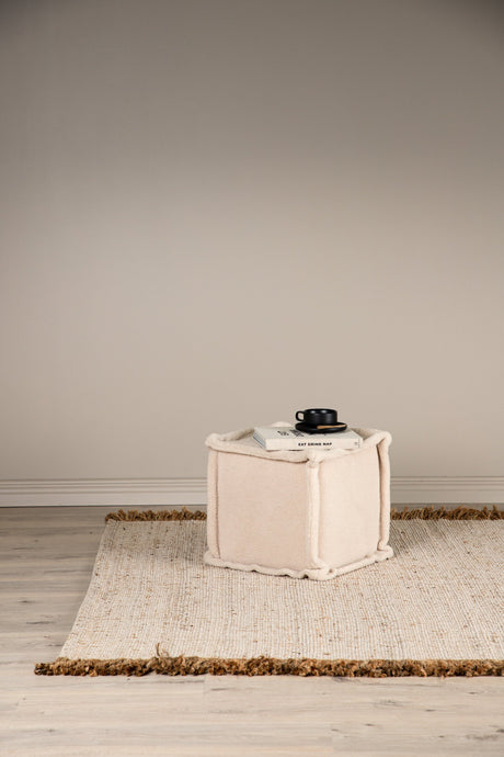 Emilio Wohnzimmerteppich - off - white/Jute - Wohnzimmerteppiche - ALVAHOME