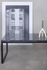 Estelle Couchtisch - grau/Marmor - Couchtische - ALVAHOME