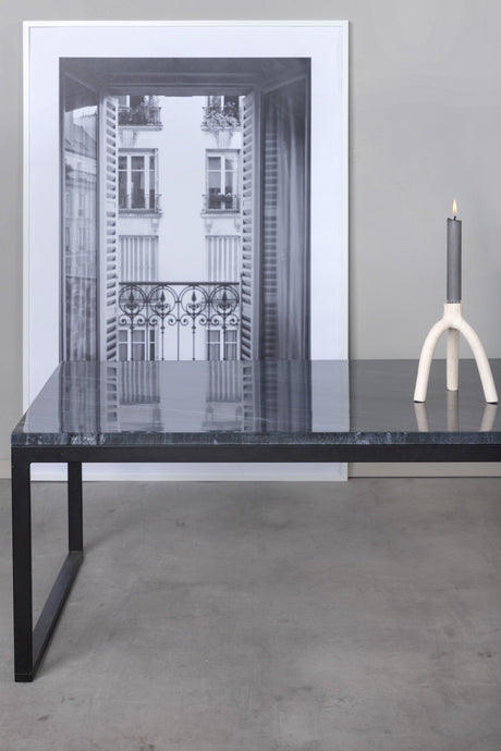 Estelle Couchtisch - grau/Marmor - Couchtische - ALVAHOME