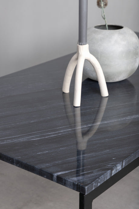 Estelle Couchtisch - grau/Marmor - Couchtische - ALVAHOME