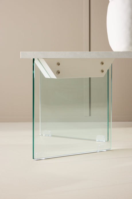 Ester Couchtisch - weiß/MDF - Couchtische - ALVAHOME