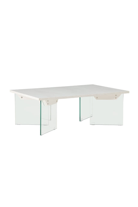 Ester Couchtisch - weiß/MDF - Couchtische - ALVAHOME