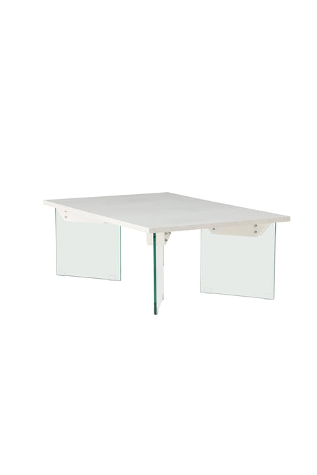 Ester Couchtisch - weiß/MDF - Couchtische - ALVAHOME