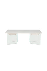 Ester Couchtisch - weiß/MDF - Couchtische - ALVAHOME