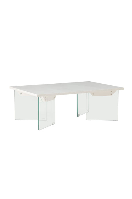 Ester Couchtisch - weiß/MDF - Couchtische - ALVAHOME