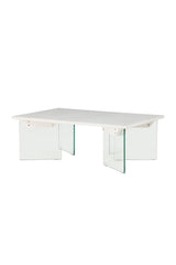 Ester Couchtisch - weiß/MDF - Couchtische - ALVAHOME