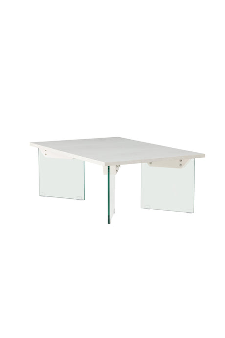 Ester Couchtisch - weiß/MDF - Couchtische - ALVAHOME