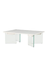 Ester Couchtisch - weiß/MDF - Couchtische - ALVAHOME