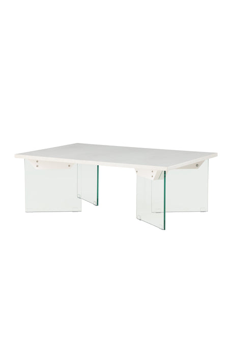 Ester Couchtisch - weiß/MDF - Couchtische - ALVAHOME