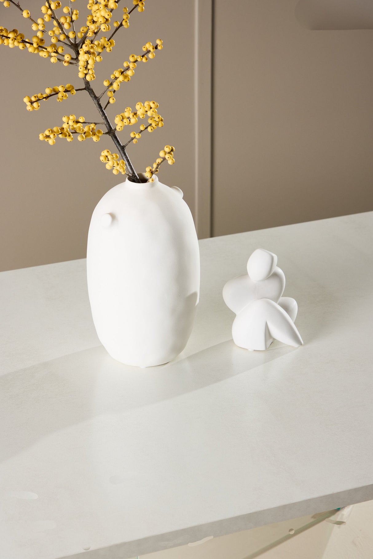 Ester Couchtisch - weiß/MDF - Couchtische - ALVAHOME