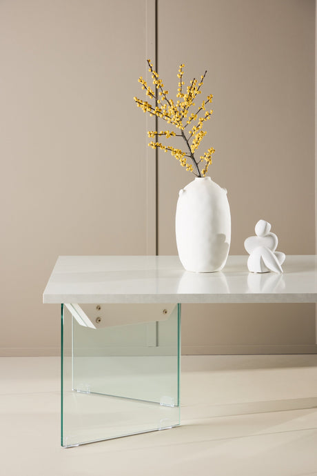 Ester Couchtisch - weiß/MDF - Couchtische - ALVAHOME