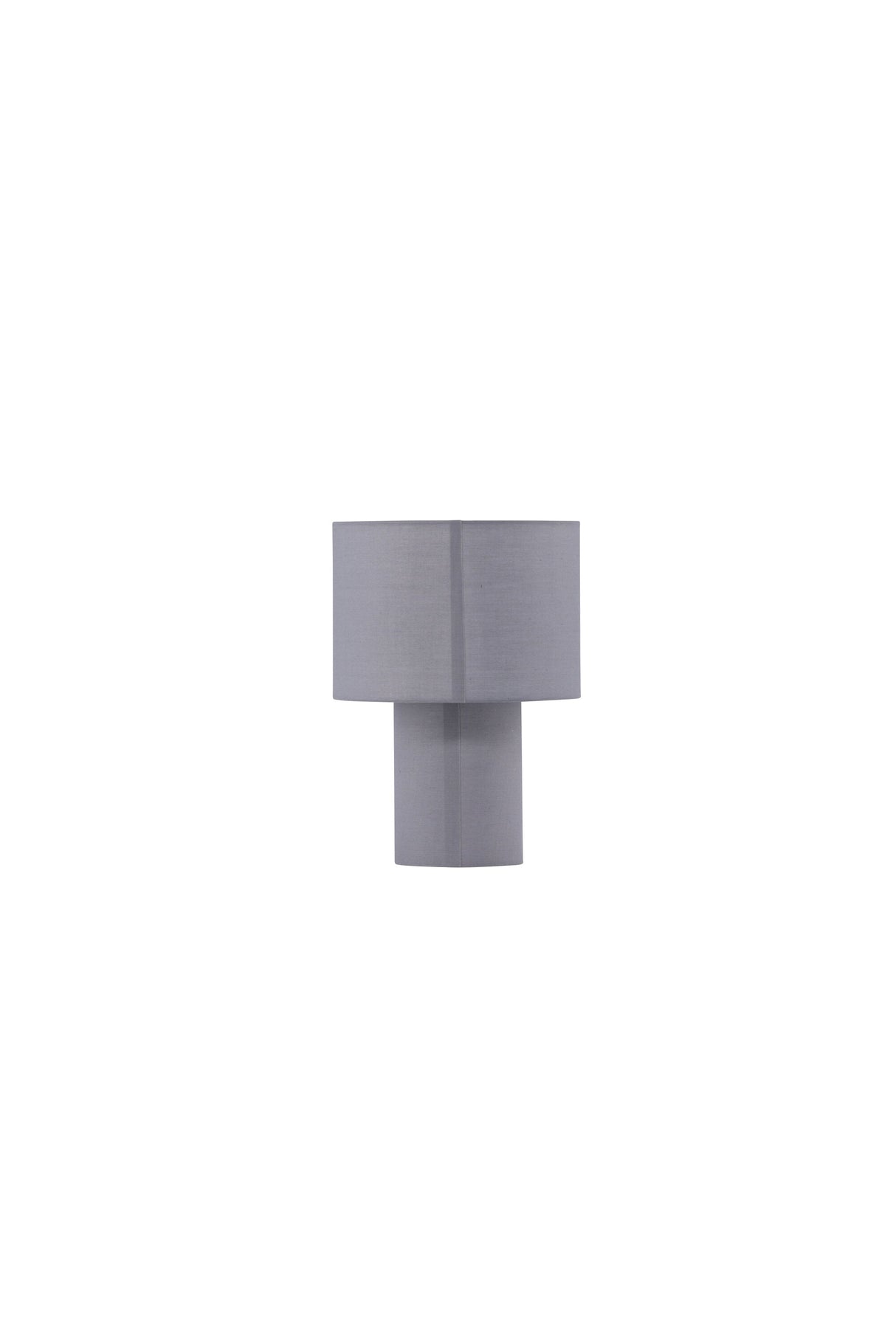 Etenio Tischlampe - dunkelgrau/Polyester - Leinen - Tischlampen - ALVAHOME