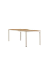 Etna Outdoor - Esstisch rechteckig - beige/Aluminum - Outdoor - Esstische (rechteckig) - ALVAHOME