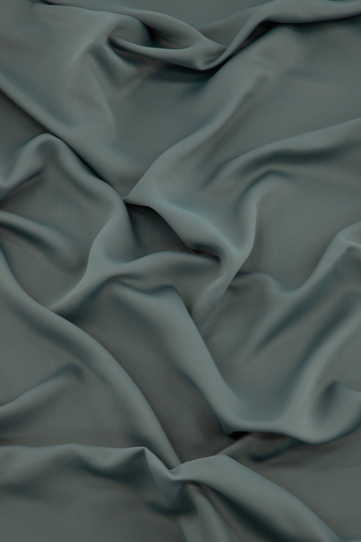 Evelyn Vorhang - aqua/Polyester - Vorhänge - ALVAHOME