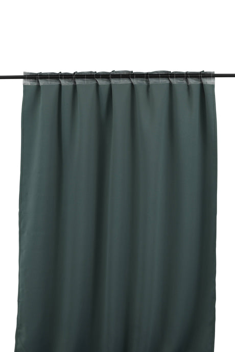 Evelyn Vorhang - aqua/Polyester - Vorhänge - ALVAHOME