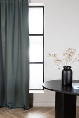 Evelyn Vorhang - aqua/Polyester - Vorhänge - ALVAHOME
