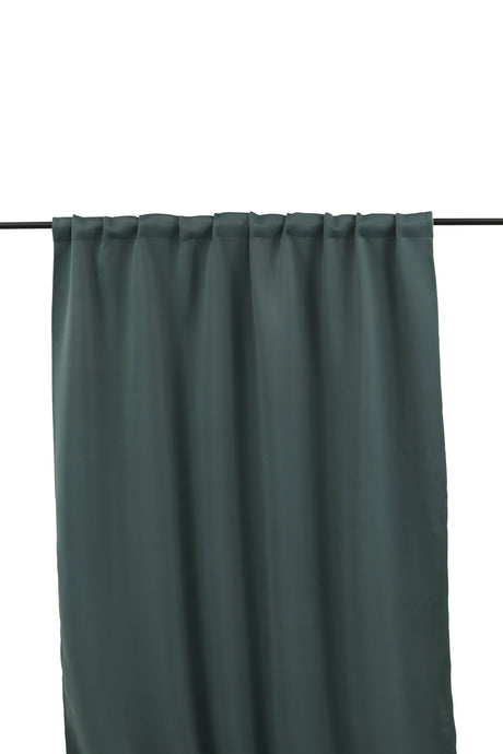 Evelyn Vorhang - aqua/Polyester - Vorhänge - ALVAHOME