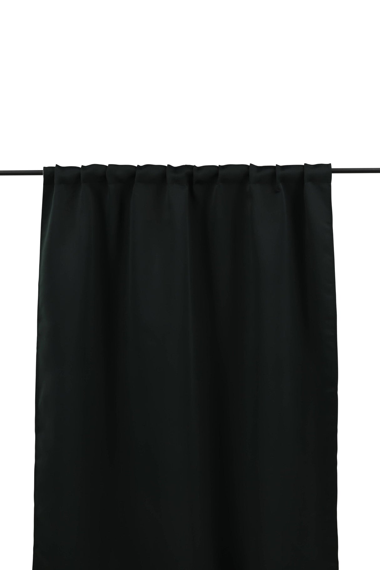 Evelyn Vorhang - schwarz/Polyester - Vorhänge - ALVAHOME