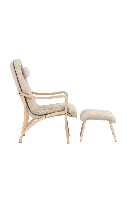 Fårö Lounge - Stuhl - braun/Polyester - Lounge - Stühle - ALVAHOME