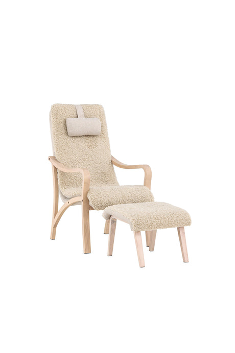 Fårö Lounge - Stuhl - braun/Polyester - Lounge - Stühle - ALVAHOME