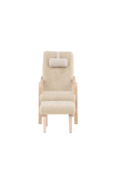 Fårö Lounge - Stuhl - braun/Polyester - Lounge - Stühle - ALVAHOME