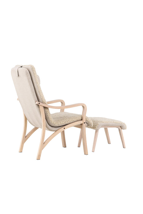 Fårö Lounge - Stuhl - braun/Polyester - Lounge - Stühle - ALVAHOME