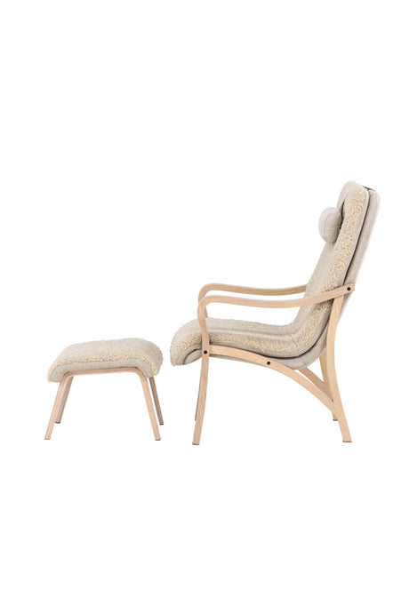 Fårö Lounge - Stuhl - braun/Polyester - Lounge - Stühle - ALVAHOME