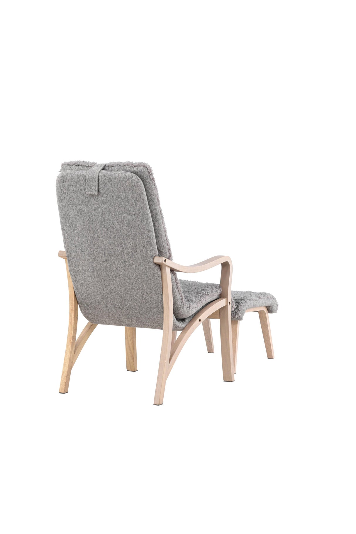 Fårö Lounge - Stuhl - hellgrau/Polyester - Lounge - Stühle - ALVAHOME