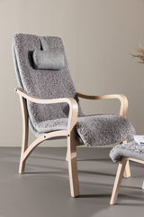 Fårö Lounge - Stuhl - hellgrau/Polyester - Lounge - Stühle - ALVAHOME