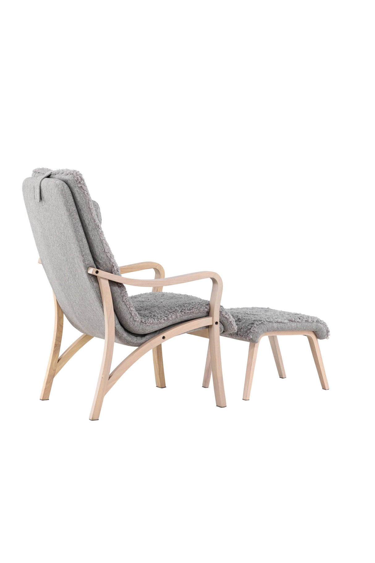 Fårö Lounge - Stuhl - hellgrau/Polyester - Lounge - Stühle - ALVAHOME