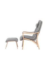 Fårö Lounge - Stuhl - hellgrau/Polyester - Lounge - Stühle - ALVAHOME