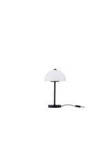 Ferrand Tischlampe - weiß/Glas - Tischlampen - ALVAHOME