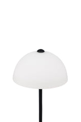 Ferrand Tischlampe - weiß/Glas - Tischlampen - ALVAHOME