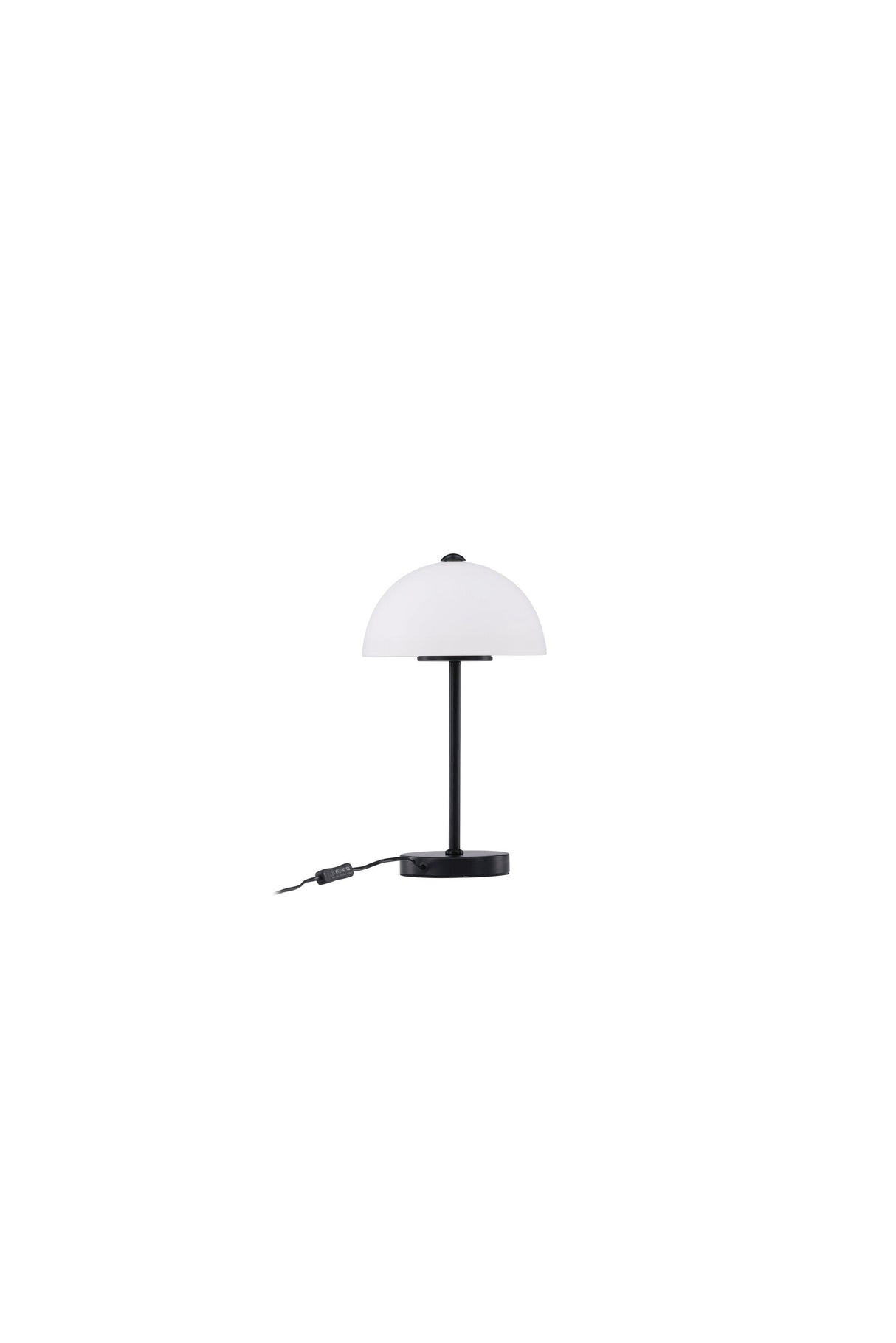 Ferrand Tischlampe - weiß/Glas - Tischlampen - ALVAHOME