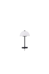 Ferrand Tischlampe - weiß/Glas - Tischlampen - ALVAHOME
