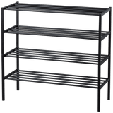 Ferro Schuhregal V2 - schwarz/Eisen - Schuhregale - ALVAHOME