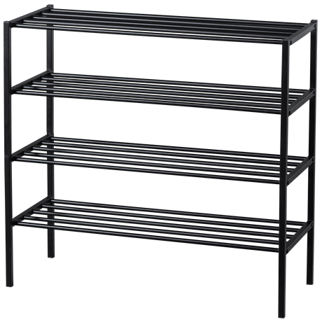 Ferro Schuhregal V2 - schwarz/Eisen - Schuhregale - ALVAHOME