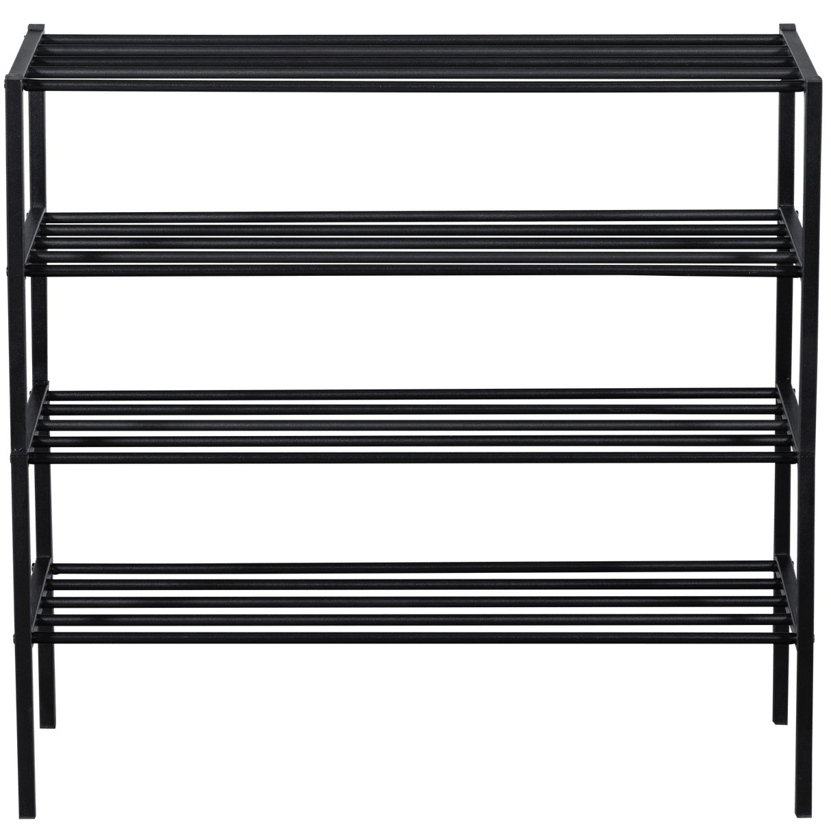 Ferro Schuhregal V2 - schwarz/Eisen - Schuhregale - ALVAHOME