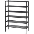 Ferro Schuhregal V3 - schwarz/Eisen - Schuhregale - ALVAHOME