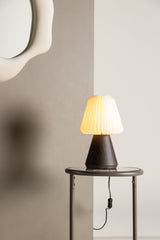 Fjällen Tischlampe - walnuss/Papier - Tischlampen - ALVAHOME
